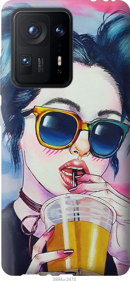 

Чехол на Xiaomi Mix 4 Арт-девушка в очках
