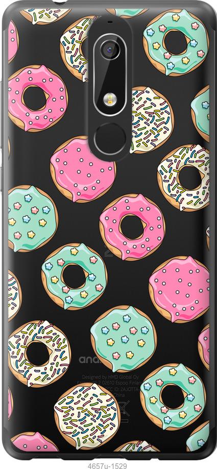 

Чехол на Nokia 5.1 Пончики 1