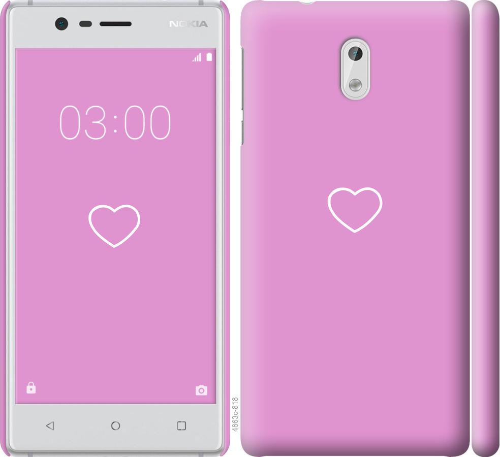 

Чохол на Nokia 3 серце 2