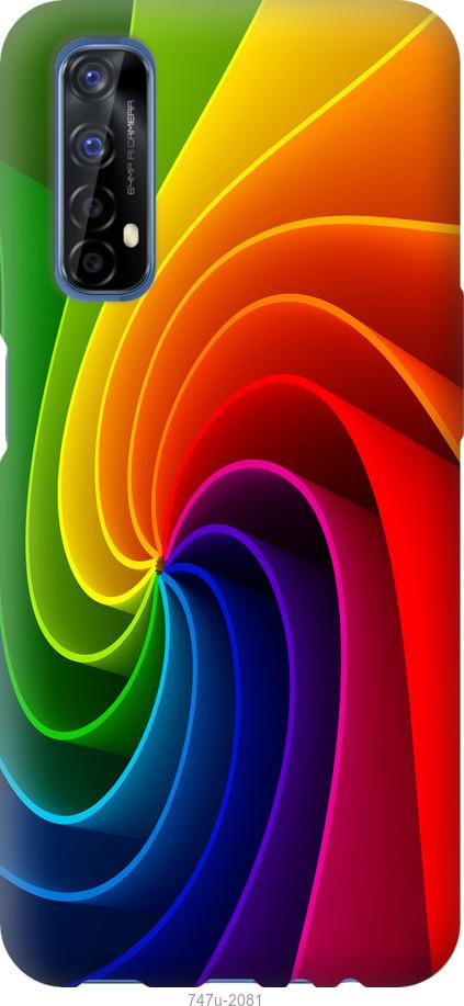 

Чохол на Realme 7 Райдужний вихор