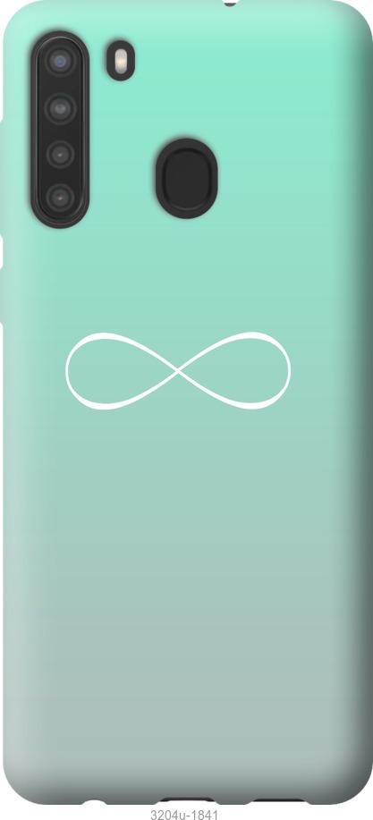 

Чехол на Samsung Galaxy A21 Знак бесконечности