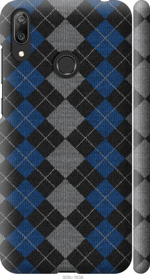 

Чехол на Huawei Y7 2019 Вязаный узор