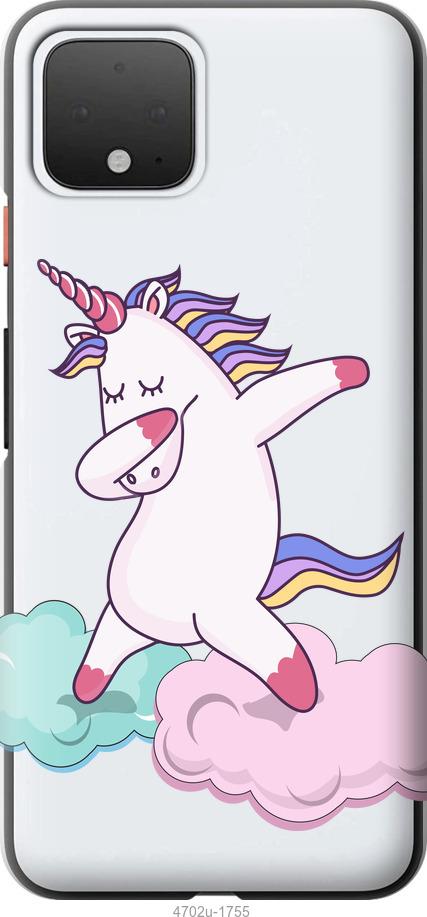 

Чехол на Google Pixel 4 Единорог