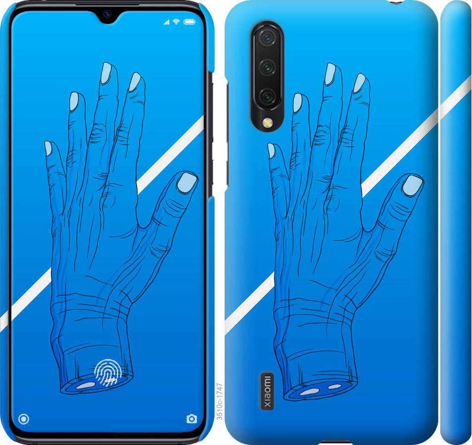 

Чохол на Xiaomi Mi CC9 Синій, Рука, Лінія, Градієнт, Зомбі, Глибина