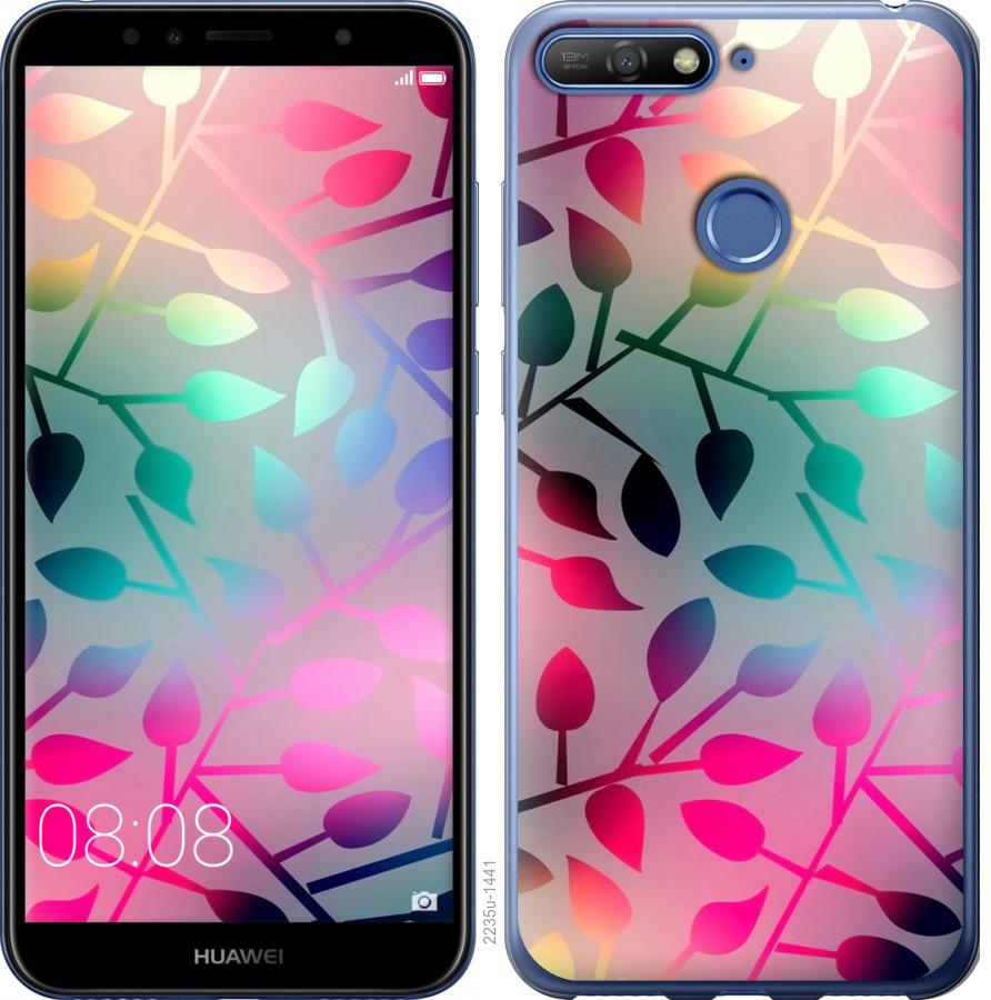 

Чохол на Huawei Y6 Prime 2018 Листя
