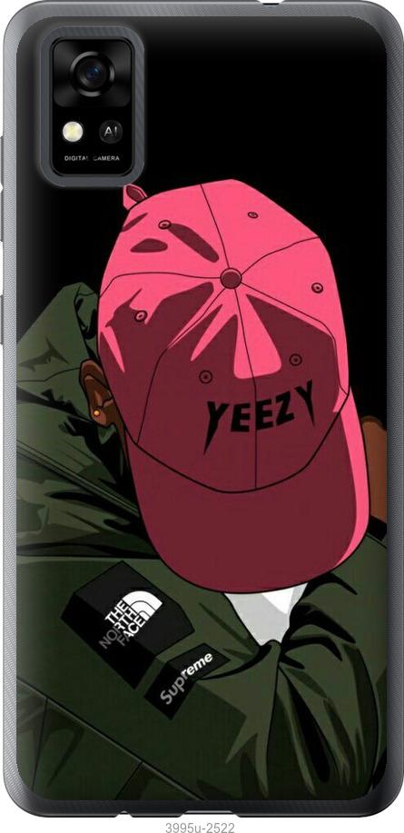 

Чехол на ZTE Blade A31 logo de yeezy