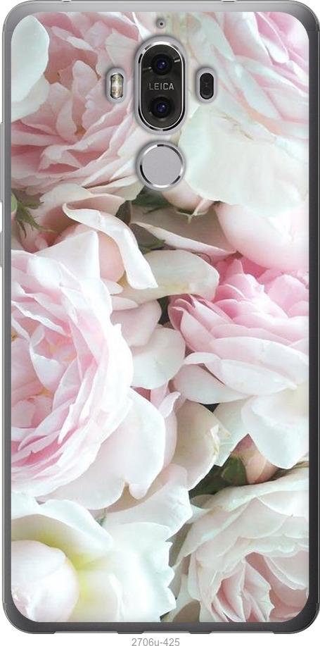 

Чехол на Huawei Mate 9 Пионы v2