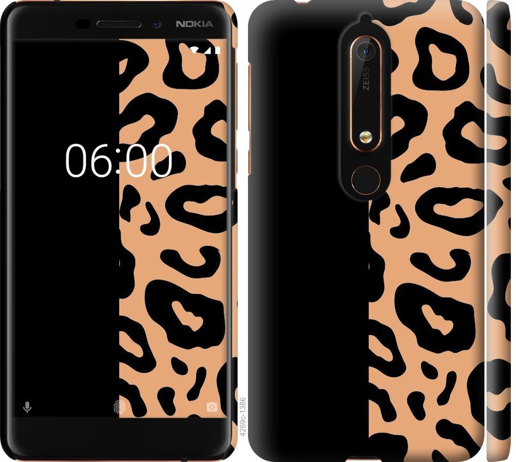 

Чохол на Nokia 6 2018 Плями леопарда
