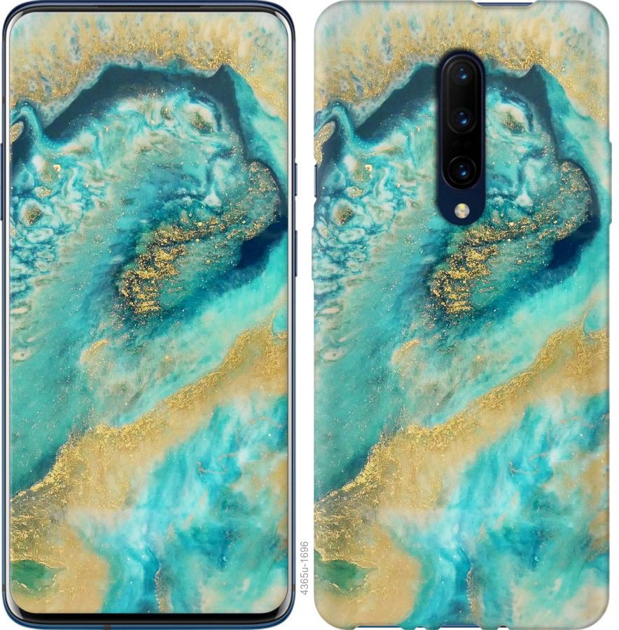 

Чохол на OnePlus 7 Pro Green marble