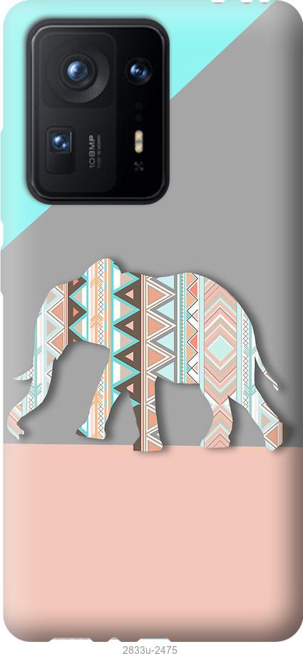 

Чохол на Xiaomi Mix 4 Візерунчастий слон