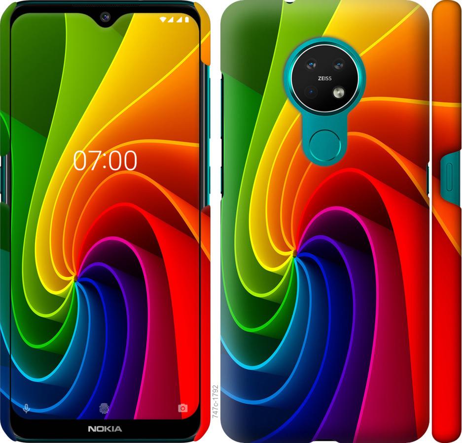 

Чохол на Nokia 6.2 Райдужний вихор