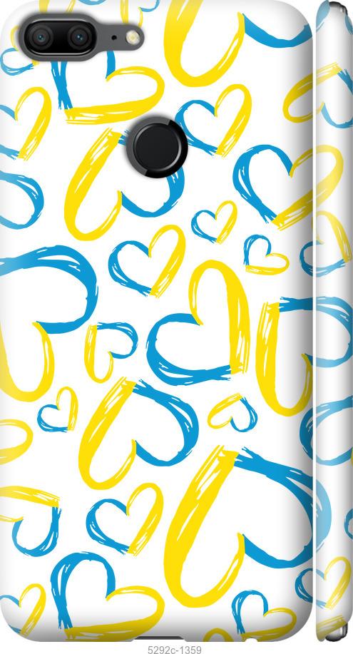

Чехол на Huawei Honor 9 Lite Сердца UA