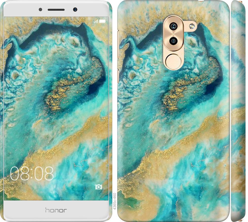 

Чохол на Huawei Mate 9 Lite Green marble