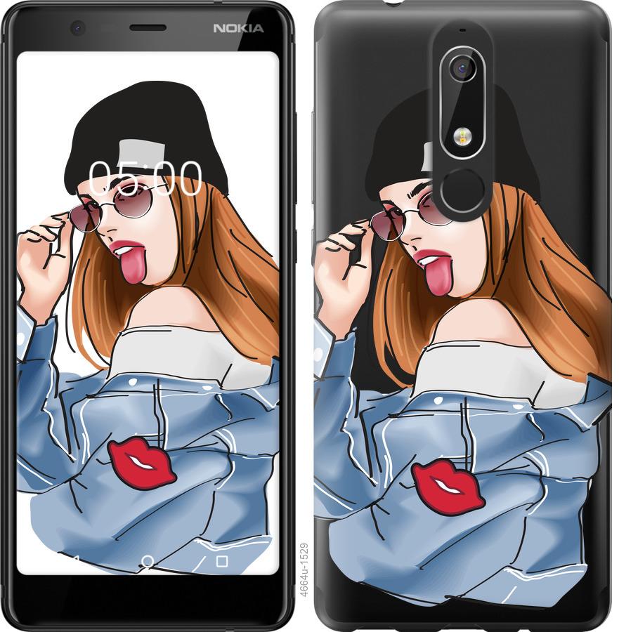 

Чохол на Nokia 5.1 Дівчина v3