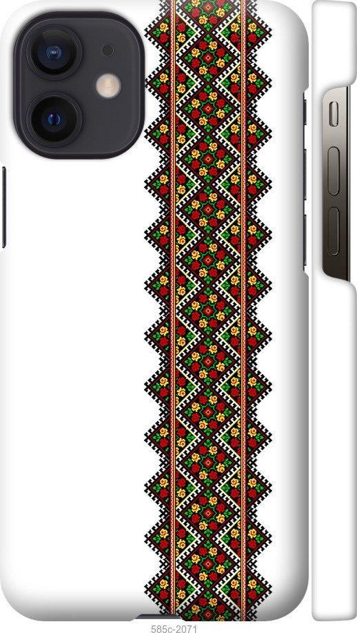

Чохол на iPhone 12 Mini Вишиванка 17