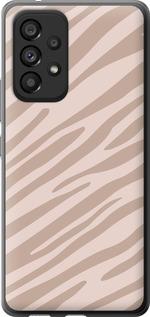 Чехол на Samsung Galaxy A53 A536E Зебра беж