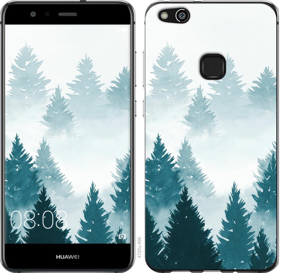 

Чохол на Huawei P10 Lite Акварельні Ялинки