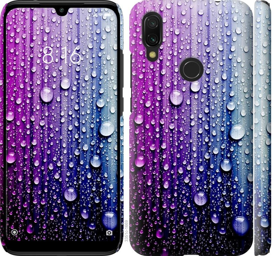 

Чехол на Xiaomi Redmi 7 Капли воды