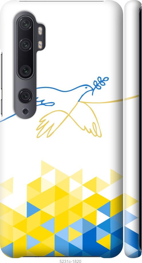 Чехол на Xiaomi Mi Note 10 Птица мира