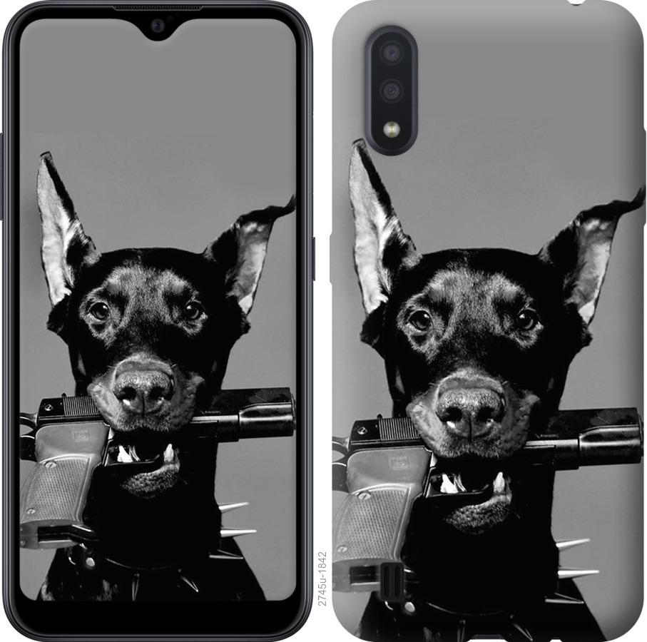 

Чохол на Samsung Galaxy A01 A015F Доберман