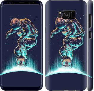 

Чехол на Samsung Galaxy S8 Plus Космонавт на скейтборде
