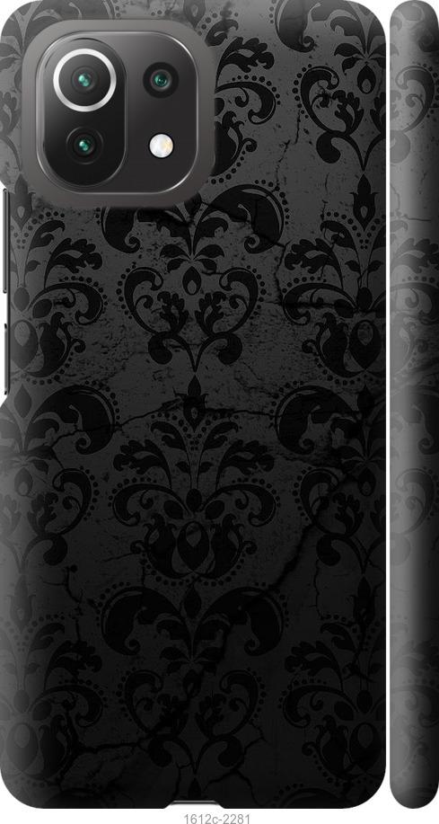 

Чехол на Xiaomi Mi 11 Lite узор черный