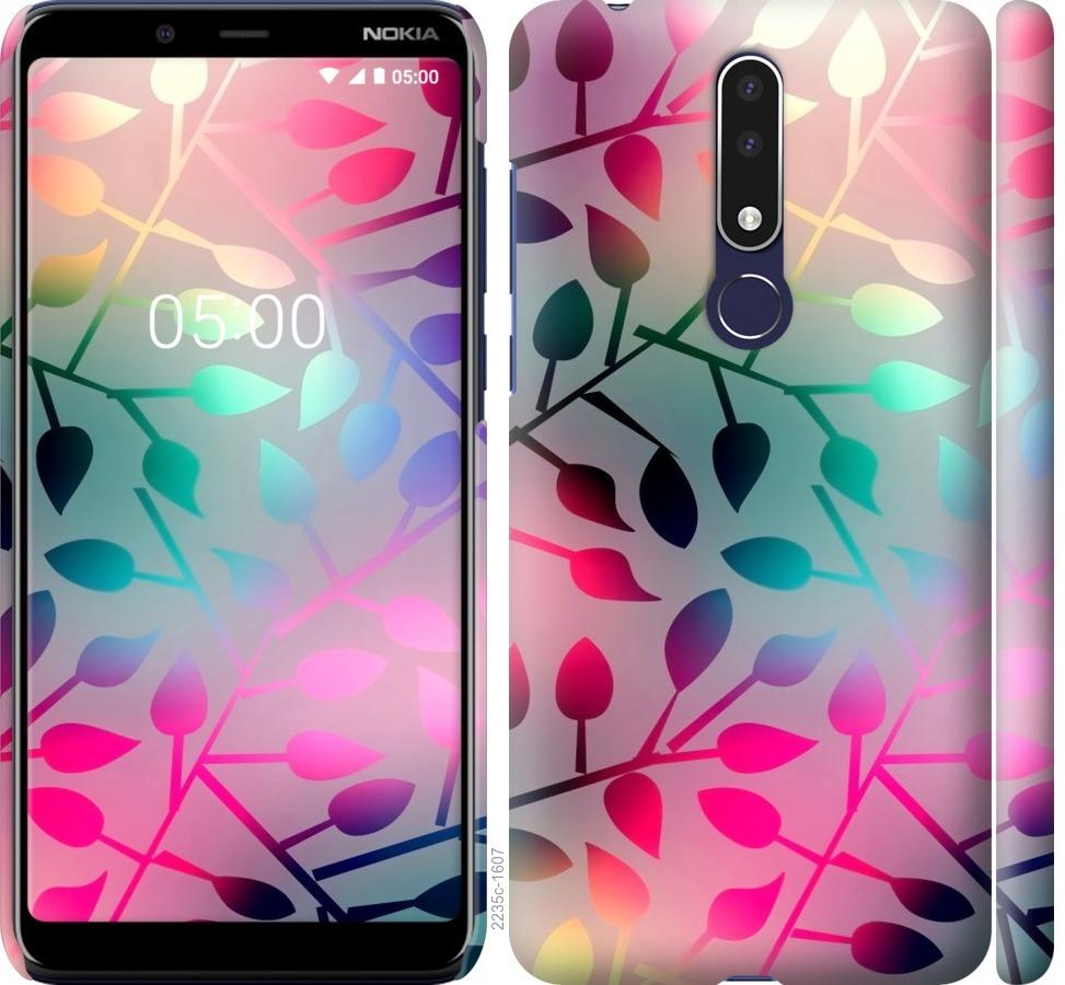 

Чохол на Nokia 3.1 Plus Листя