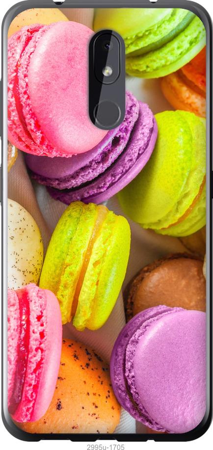 

Чехол на Nokia 3.2 Макаруны