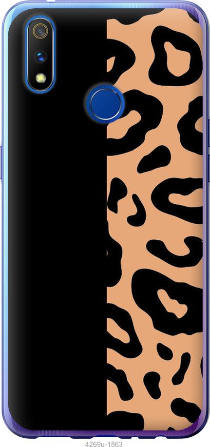 

Чехол на Realme 3 Pro Пятна леопарда