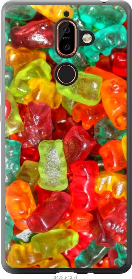 

Чехол на Nokia 7 Plus Желейки haribo