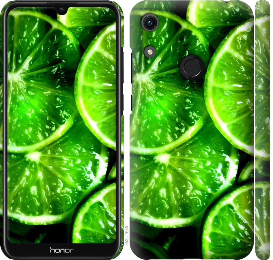 

Чохол на Huawei Honor 8A Зелені часточки лимона