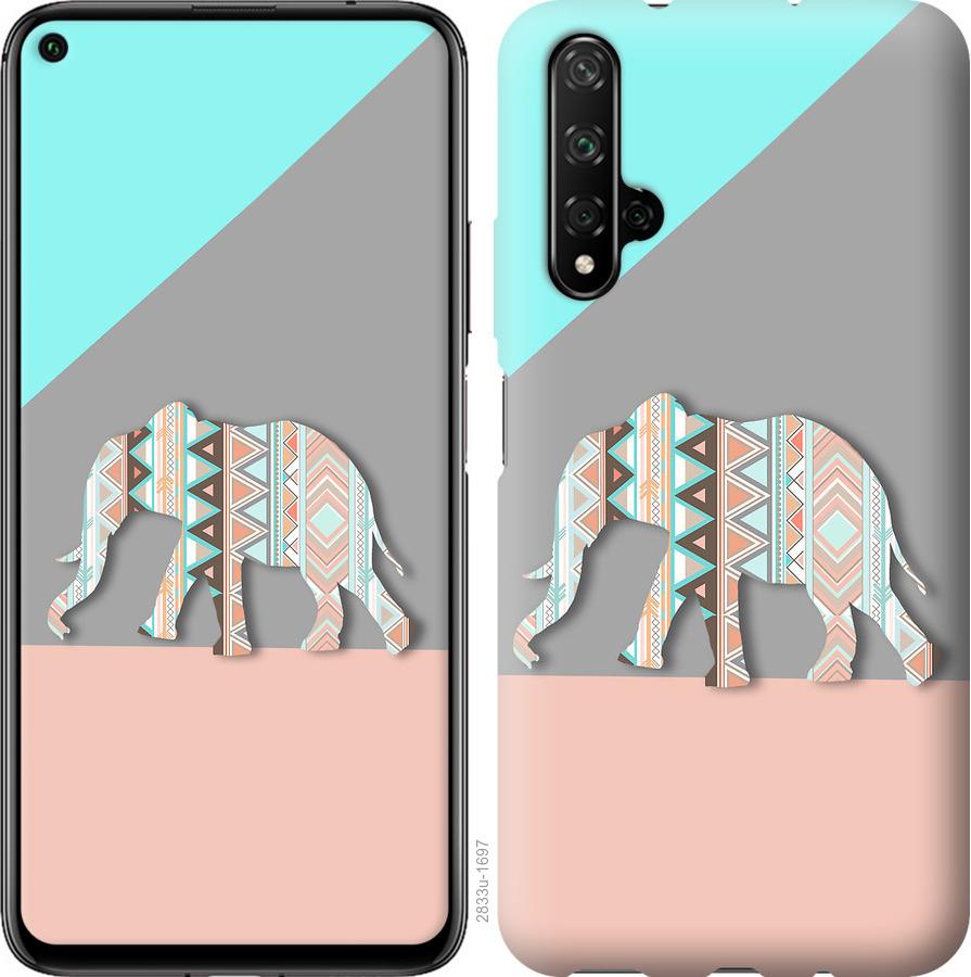 

Чохол на Realme X50 Візерунчастий слон