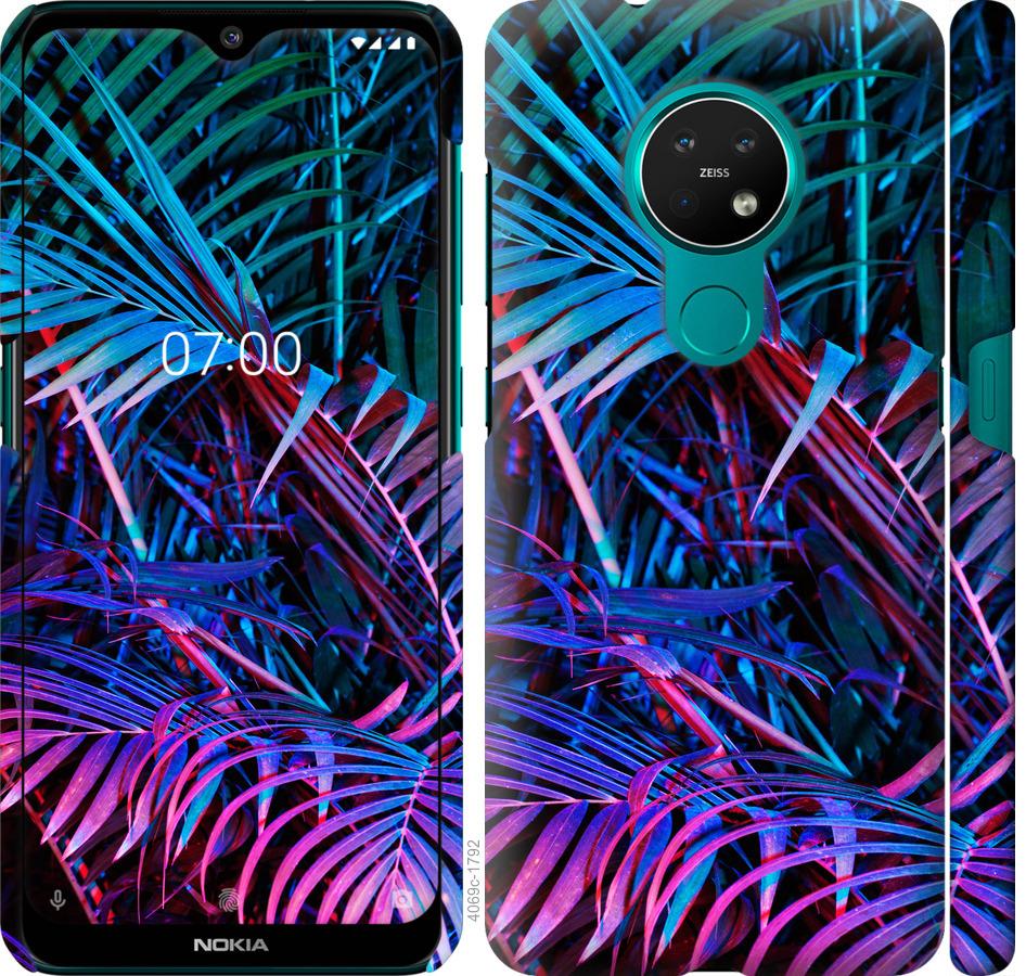 

Чохол на Nokia 7.2 Папороть під ультрафіолетом