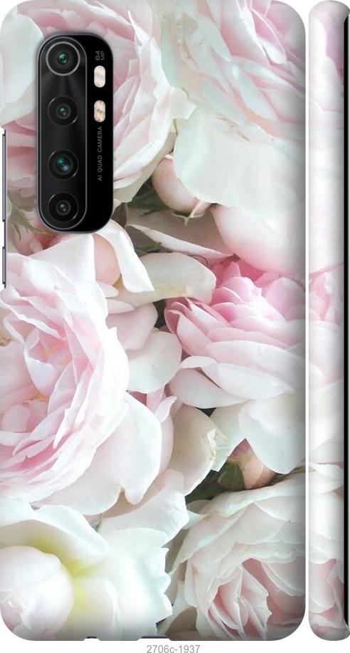 

Чехол на Xiaomi Mi Note 10 Lite Пионы v2