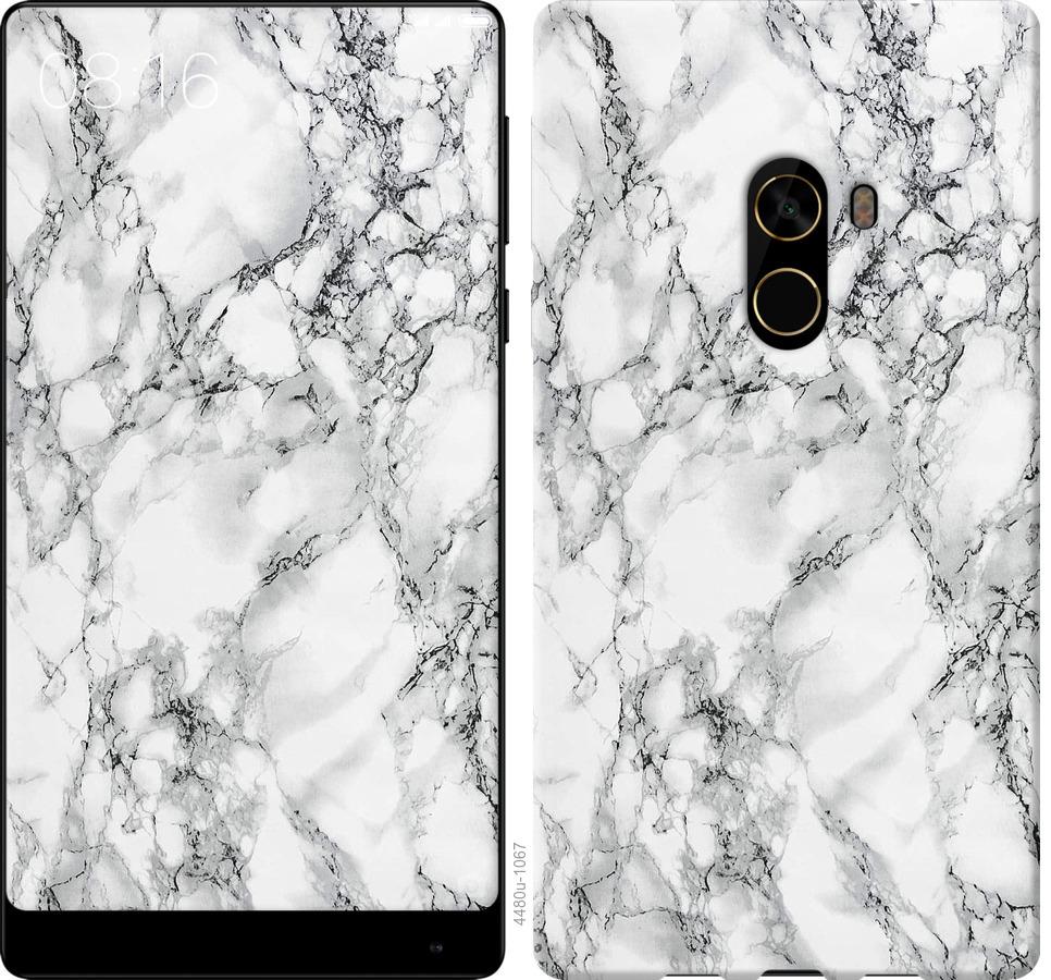 

Чохол на Xiaomi Mi MiX 2 мармур білий