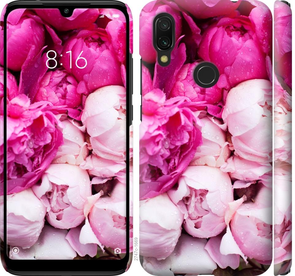 

Чохол на Xiaomi Redmi 7 Рожеві півонії