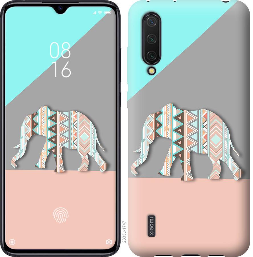 

Чохол на Xiaomi Mi CC9 Візерунчастий слон