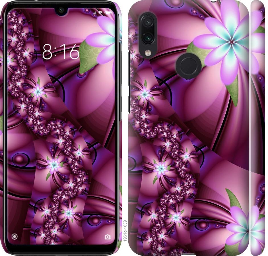 

Чехол на Xiaomi Redmi Note 7 Цветочная мозаика