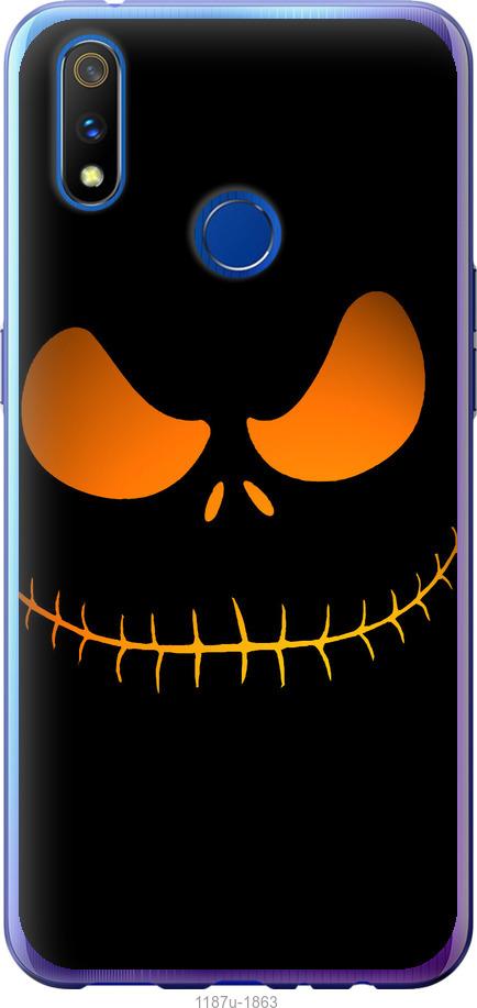 

Чехол на Realme 3 Pro Огненный Джек v2