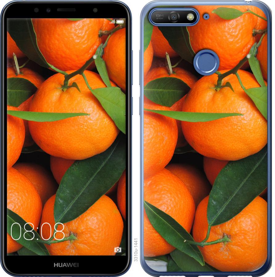 

Чохол на Huawei Y6 Prime 2018 мандарини