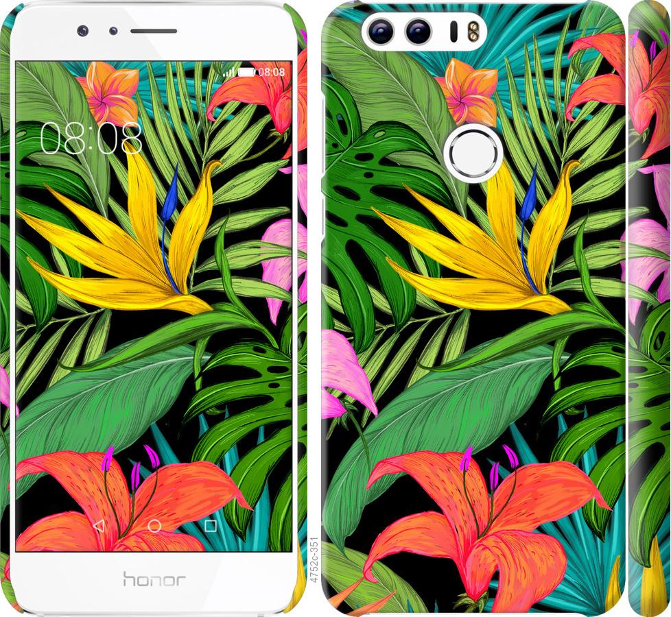 

Чохол на Huawei Honor 8 Тропічні листя 1