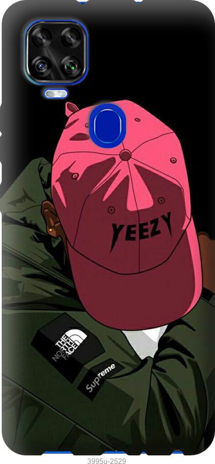 

Чехол на ZTE Blade V2020 logo de yeezy