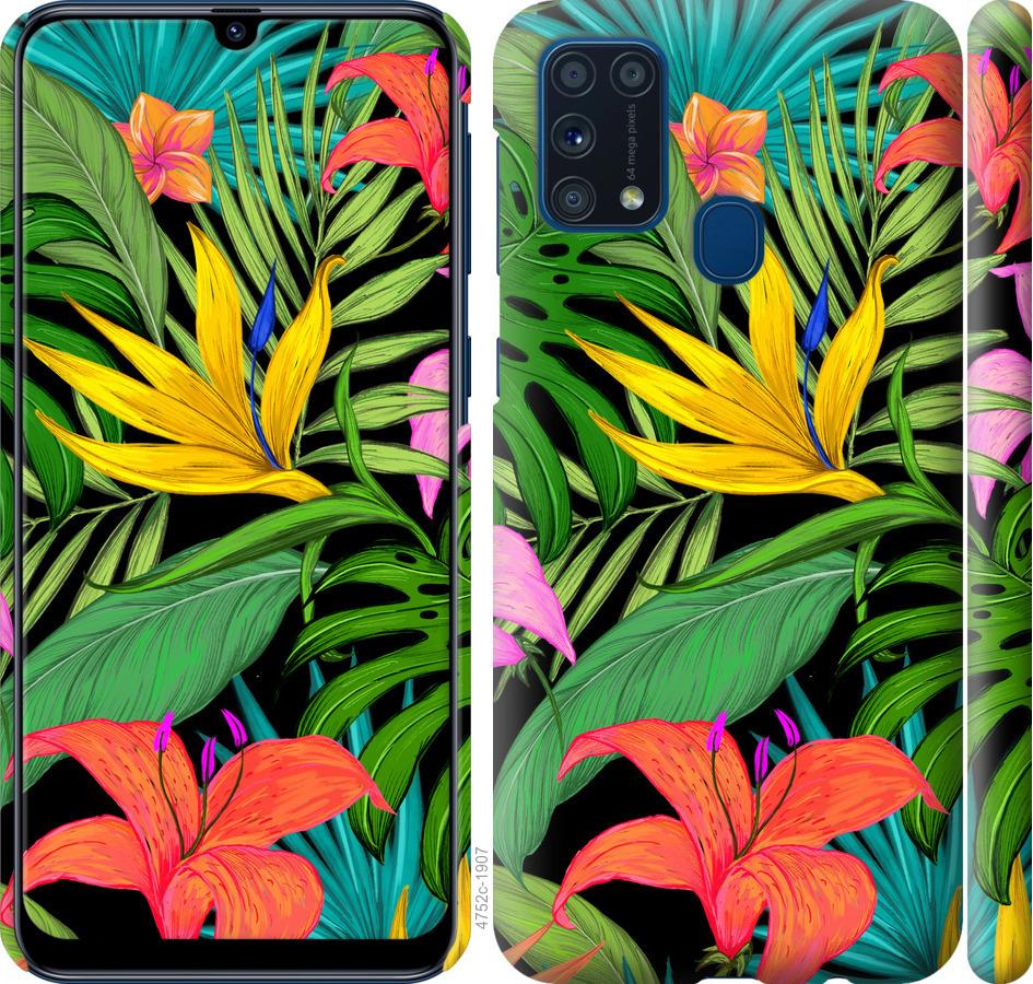 

Чохол на Samsung Galaxy M31 M315F Тропічні листя 1