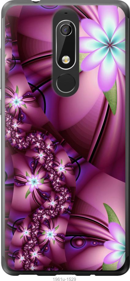 

Чехол на Nokia 5.1 Цветочная мозаика
