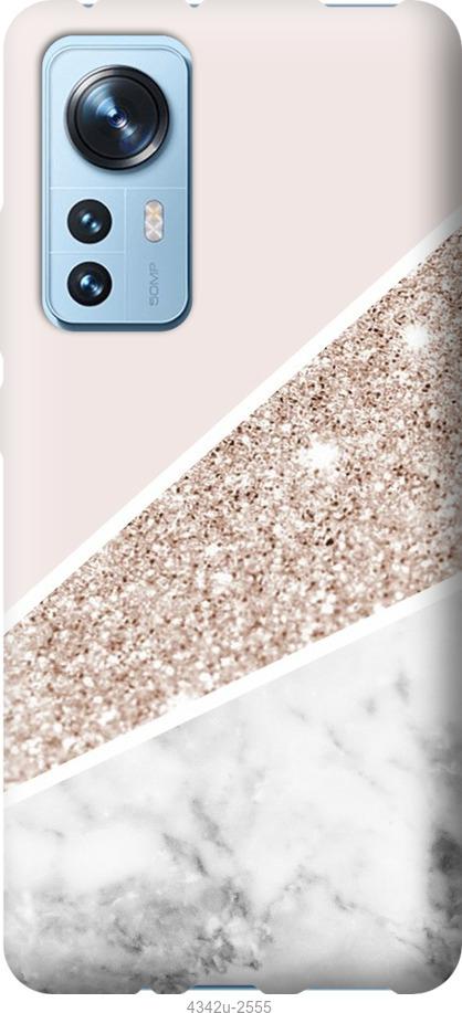 

Чехол на Xiaomi 12 Пастельный мрамор