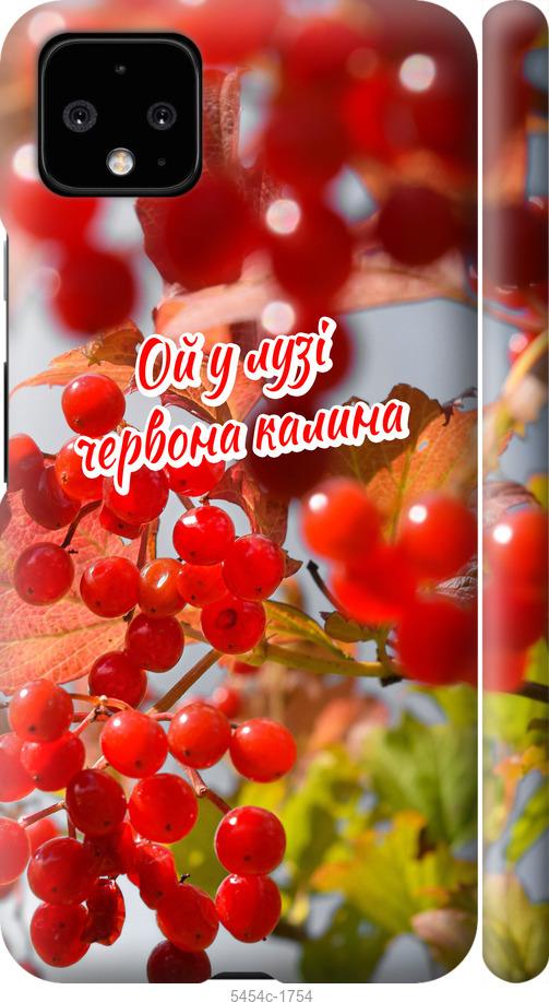 

Чехол на Google Pixel 4 XL Калина