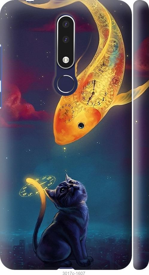 

Чехол на Nokia 3.1 Plus Кошкин сон