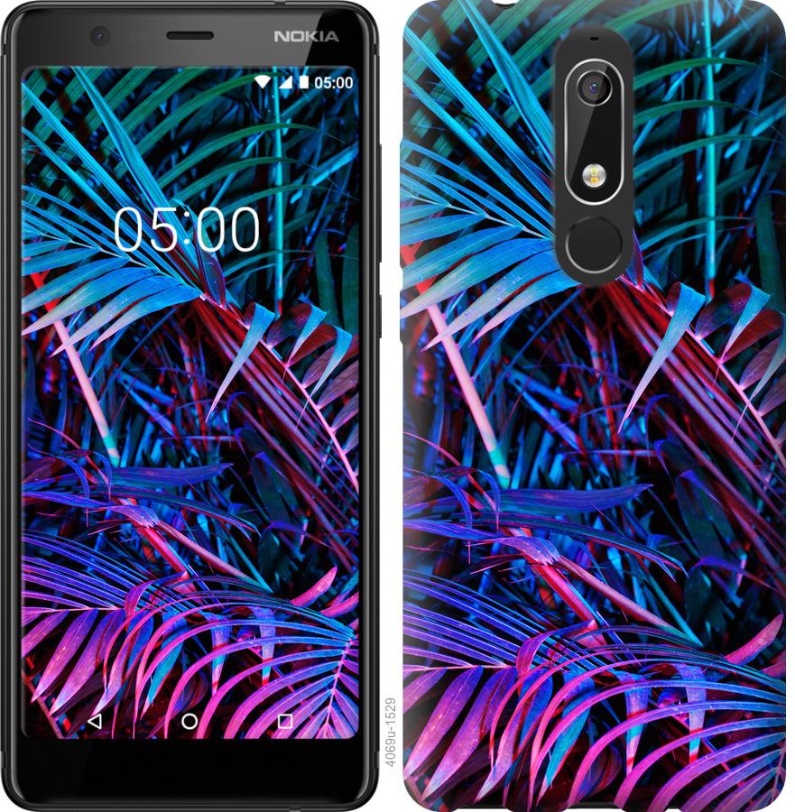 

Чохол на Nokia 5.1 Папороть під ультрафіолетом
