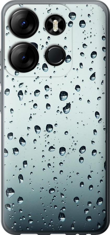 

Чохол на Tecno Spark Go 2023 BF7 Скло у краплях