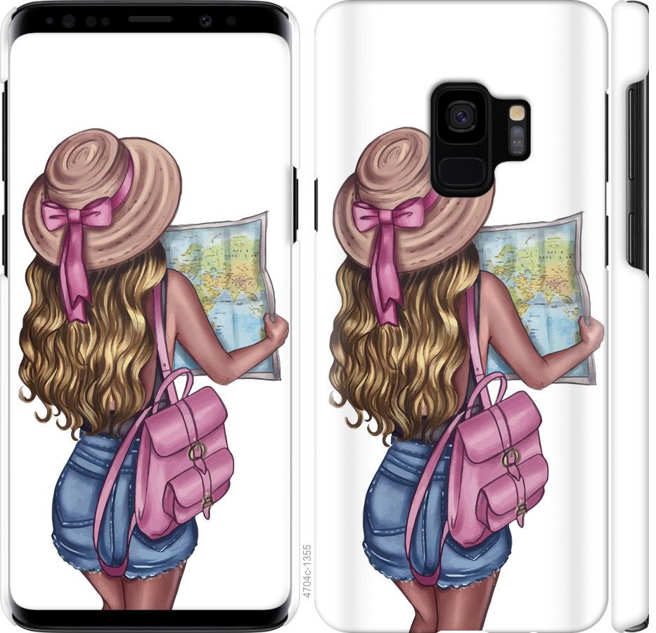 

Чохол на Samsung Galaxy S9 Дівчина з картою